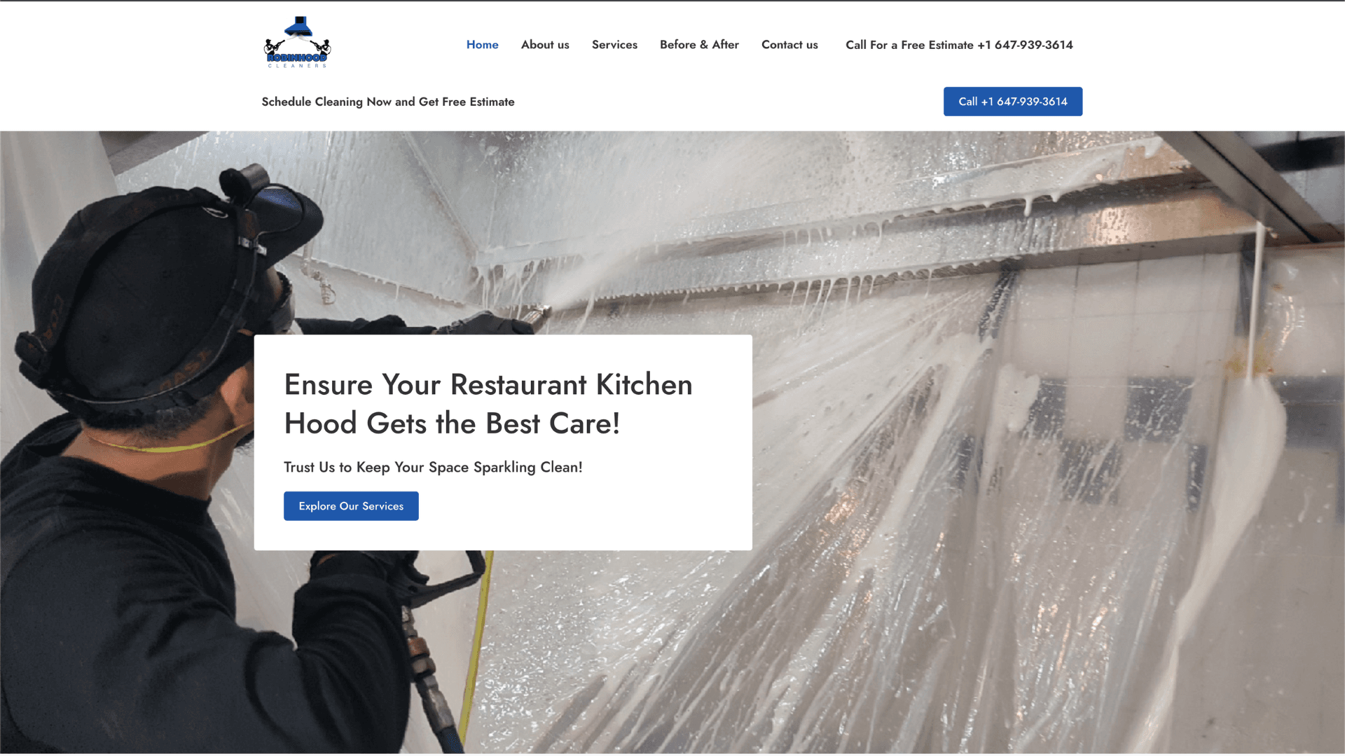 Growing Robinhood Cleaners' client base through AI-powered local SEO strategy