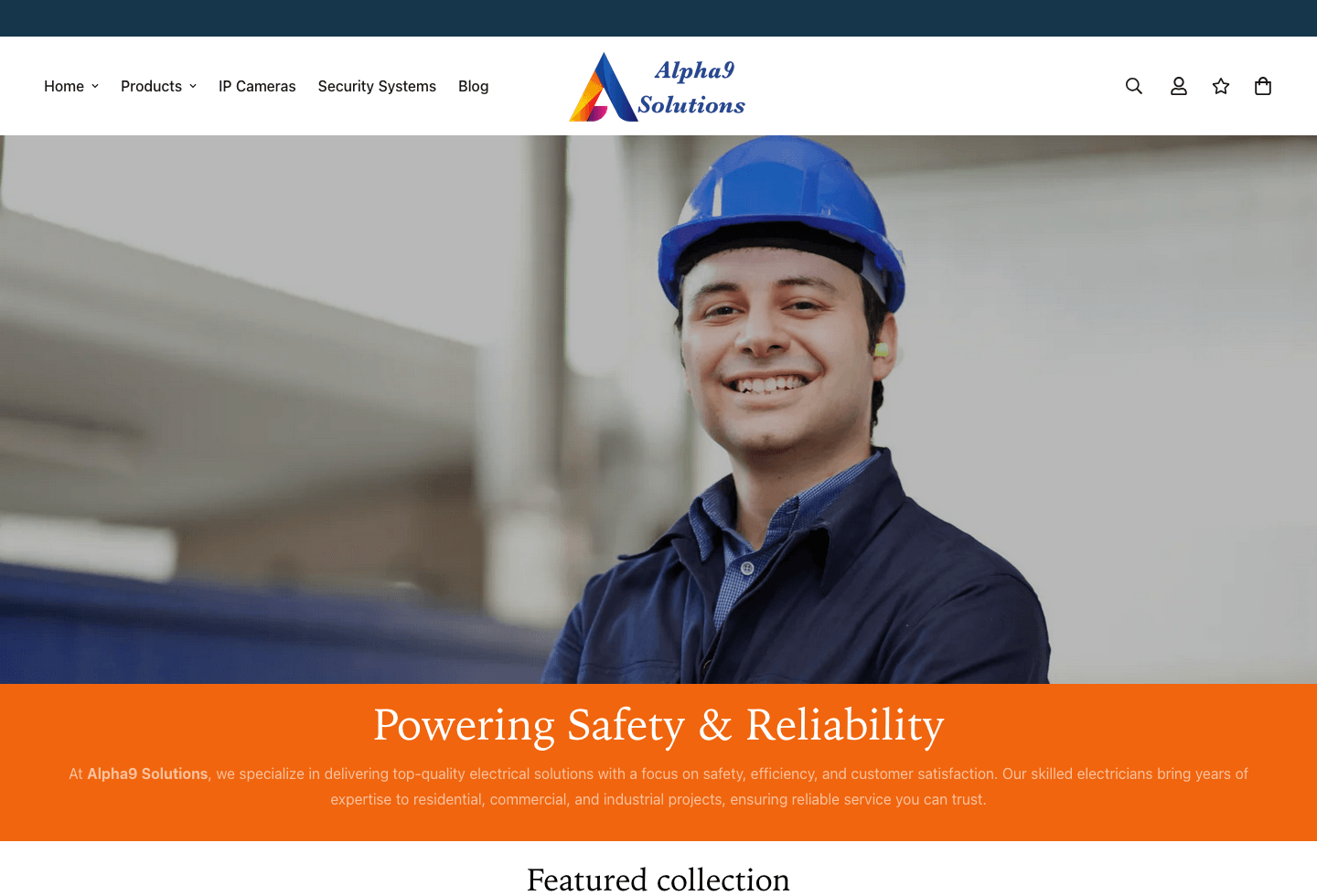 Using Shopify publishing and internal links to support service demand for Alpha9 Solutions